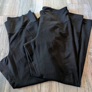 OLD NAVY Bundle of 2 Pairs Black Leggings Size XL